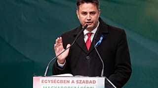 Márki-Zay Péter ünnepi beszédet tart Budapesten