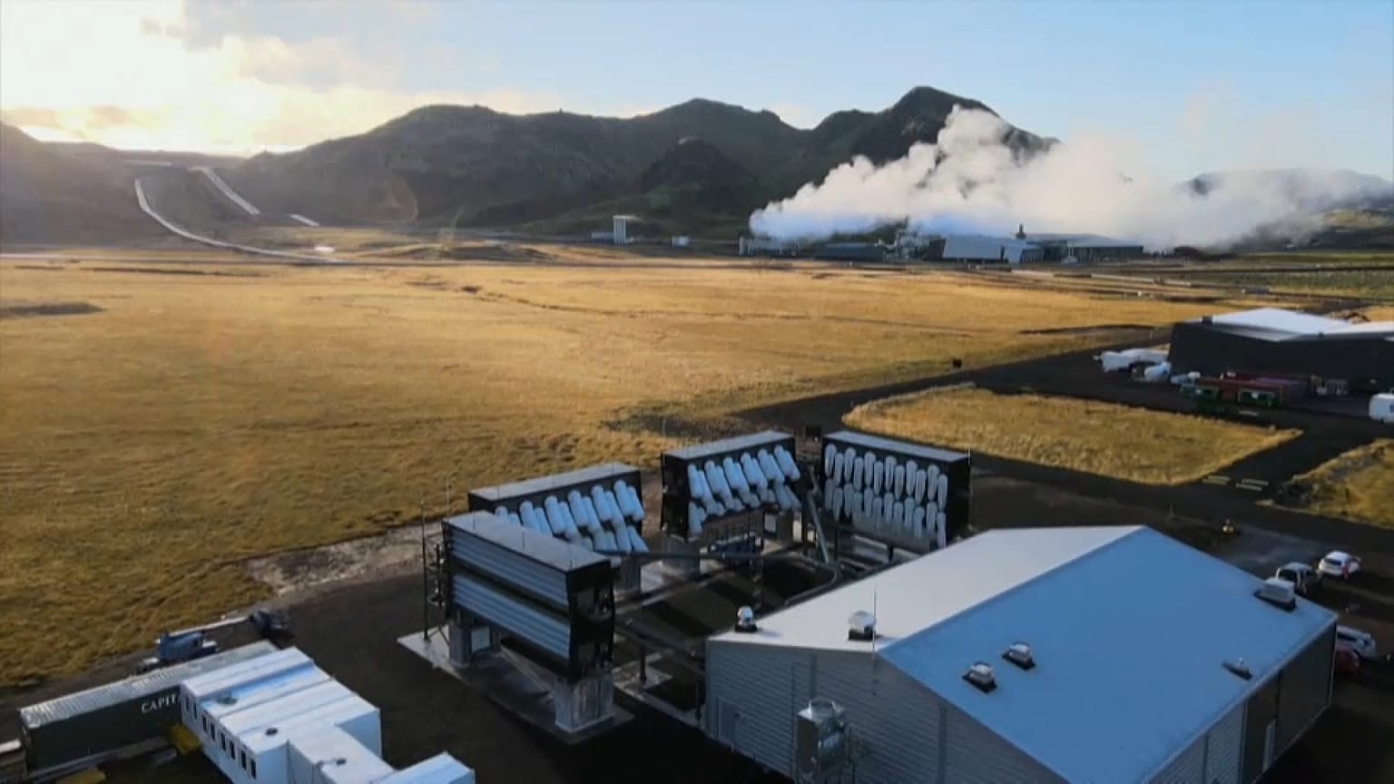 La planta succionadora de CO2 Orca comenzó a operar el pasado mes de septiembre en Islandia