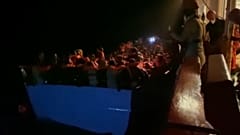  German NGO migrant rescue ships Sea Eye and Mission Lifeline rescued 400 migrants in Maltese waters overnight