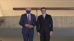 Josep Borrell traf in Brasilien unter anderem Außenminister Carlos Franca