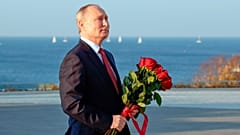 Russian President Vladimir Putin in Sevastopol, Crimea.
