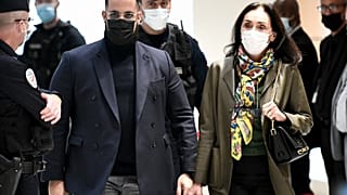 Alexandre Benalla à son arrivée au palais de justice de Paris, le 5 novembre 2021