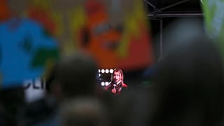 Greta Thunberg a Glasgow après la manifestation pour la défense du climat