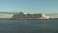 El crucero "Wonder of the Seas" se hace a la mar