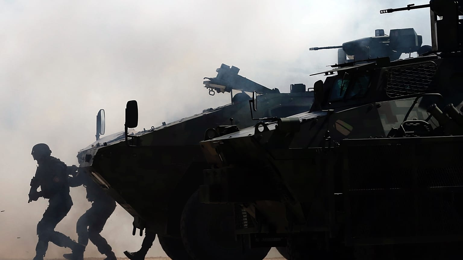 A szerb és a Republika Srpska különleges egységeinek közös, „terroristaellenes” hadgyakorlata 2016-ban