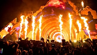 Travis Scott koncertje az Astroworld fesztiválon