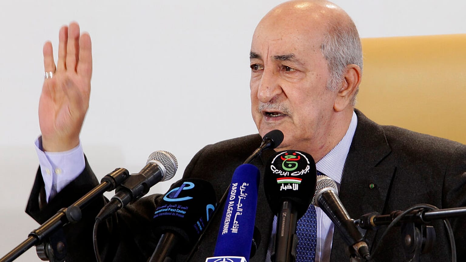 الرئيس الجزائري عبد المجيد تبون 