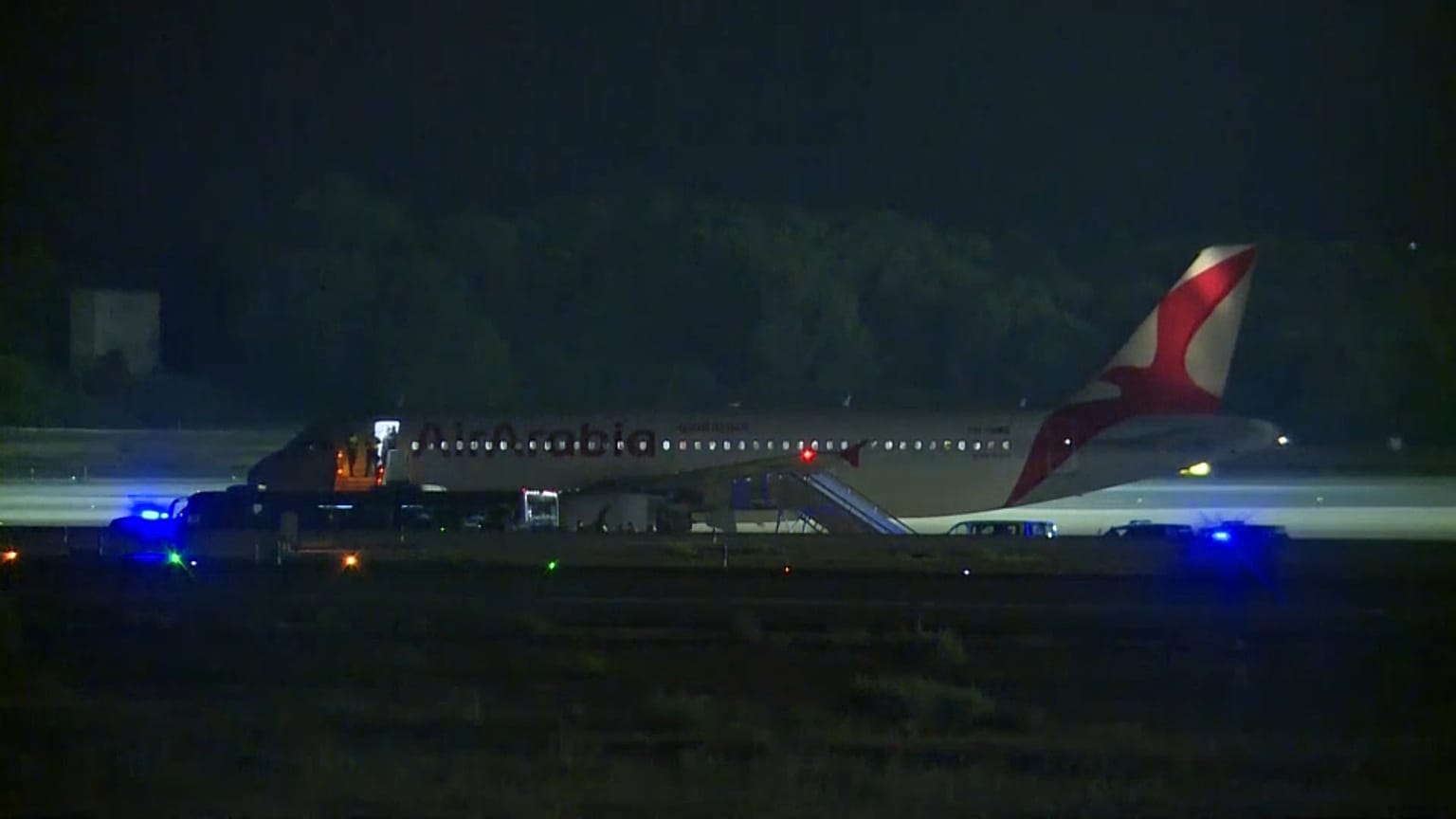 Aterrizaje urgente en Palma de Mallorca