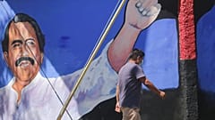 Portrait du président Daniel Ortega, Managa, Nicaragua, 7 novembre 2021