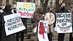 Proteste in Litauen