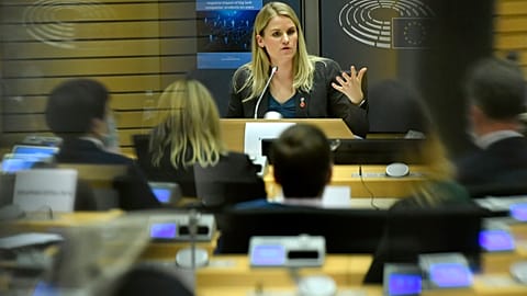 Frances Haugen answered a wide array of questions from European lawmakers.