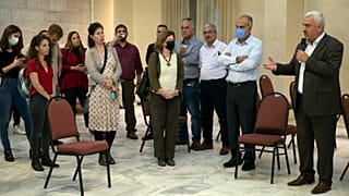 نشطاء فلسطينيون وإسرائيليون