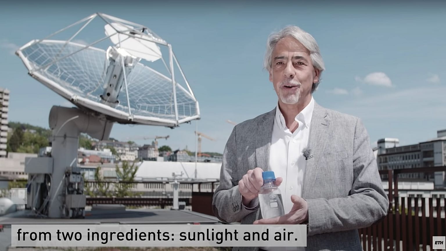 Is solar kerosene the future? Engineers at this Swiss University think so.