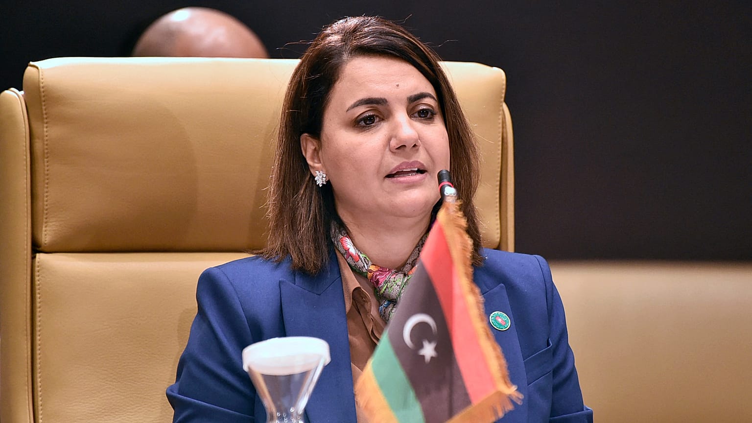 وزيرة الخارجية الليبية نجلاء المنقوش.