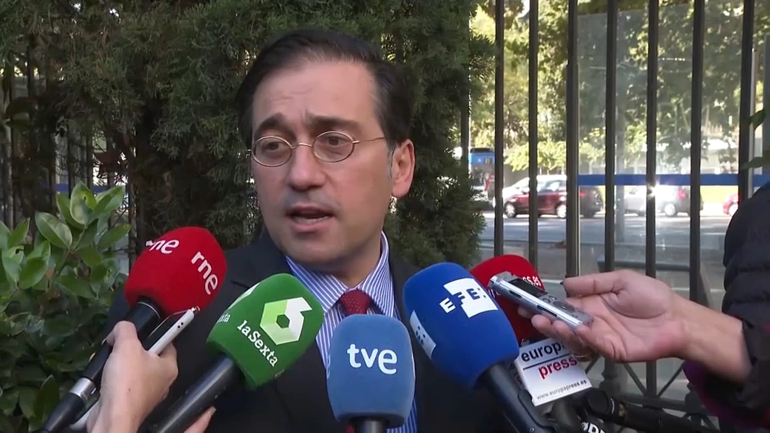 El ministro de Asuntos Exteriores de España, José Manuel Albares, negó legitimidad a las elecciones de Nicaragua.