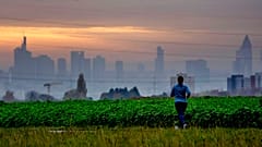 Frankfurt im November bei steigenden Corona-Zahlen