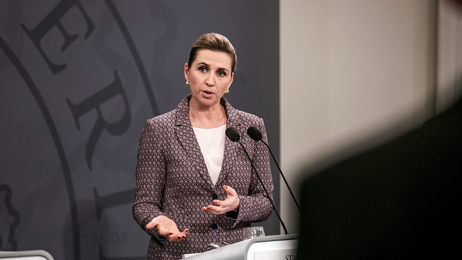 Rueda de prensa de la Primera Ministra danesa Mette Frederiksen