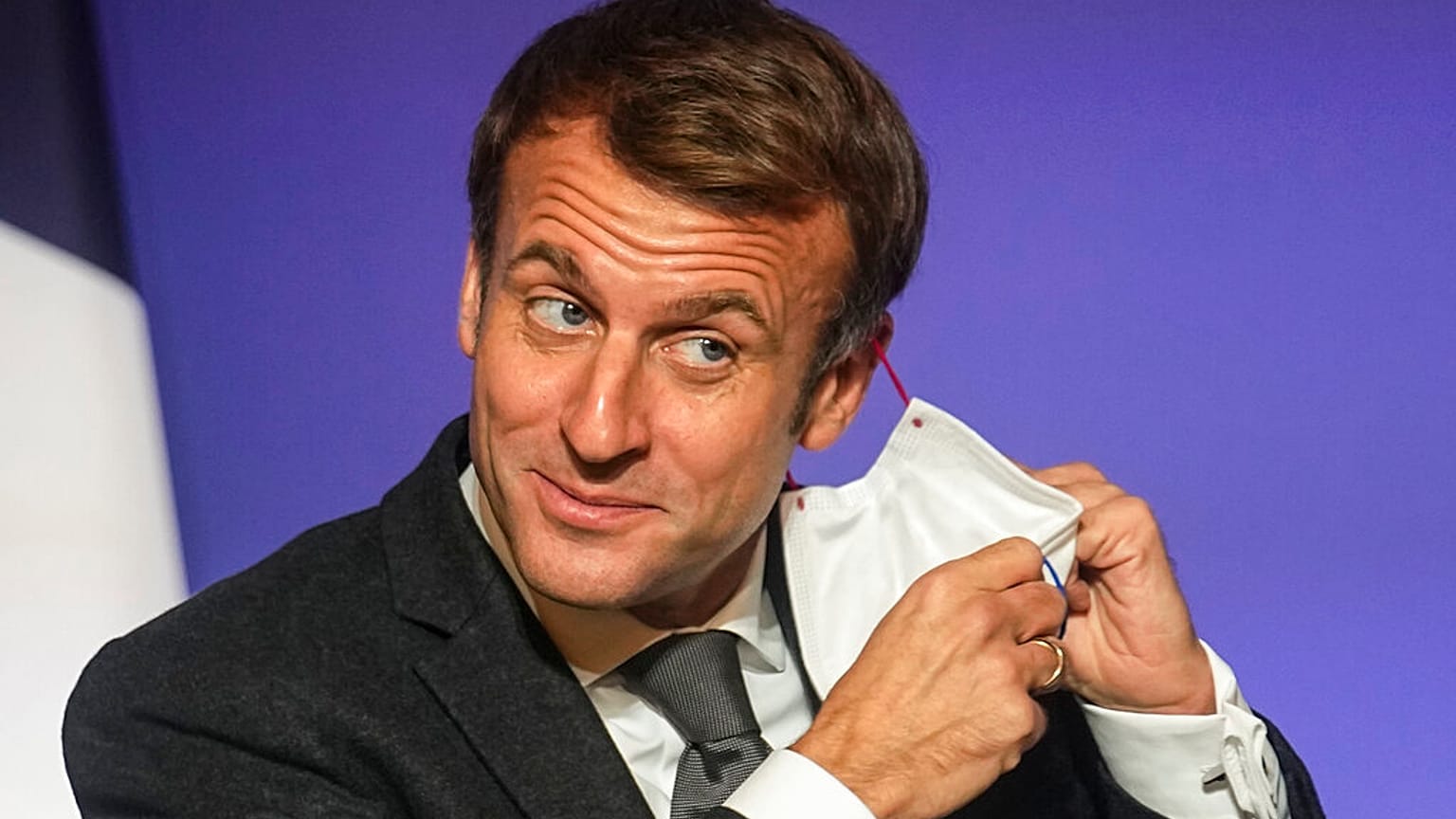 Emmanuel Macron le 8 novembre à Paris