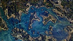 A view of the Gulf of Morbihan, France