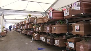 Der Friedhof ohne freie Gräber liegt in Palermo