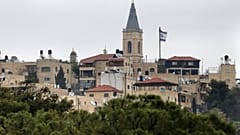 في بلدة الطور، في الجانب الشرقي لمدينة القدس، 7 فبراير 2020. 