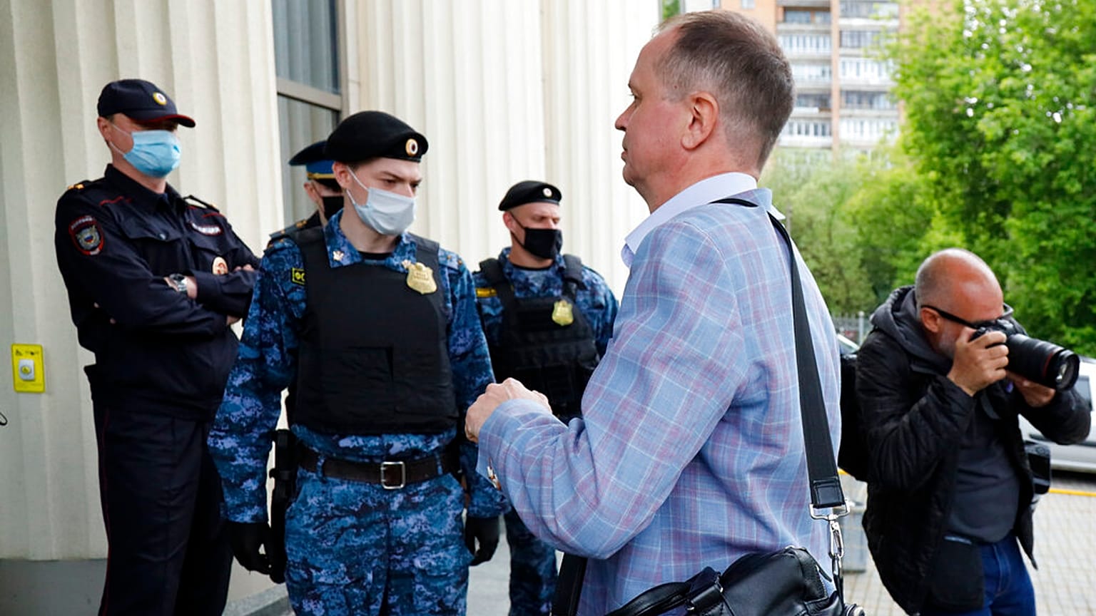 Ivan Pavlov orosz ügyvéd egy korábbi felvételen (2021 nyara)