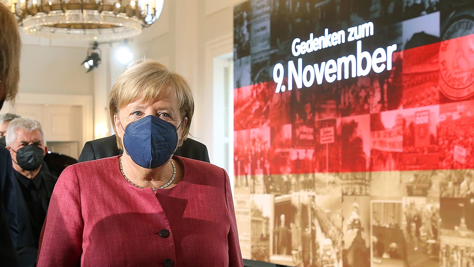 Angela Merkel bei Gedenkveranstaltung in Berlin