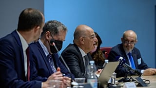 Ο υπουργός Εξωτερικών Νίκος Δένδιας συμμετέχει σε Διεθνές Συνέδριο στο Πανεπιστήμιο Sapienza στη Ρώμη με θέμα "Ο Ιταλικός Φιλελληνισμός και η Επανάσταση του 1821"