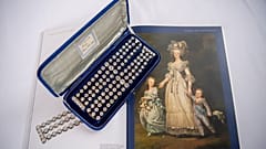 A pair of diamond bracelets once owned by Marie Antoinette of France