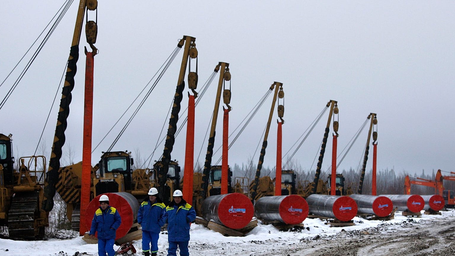 Gazprom doğal gaz boru hattı  