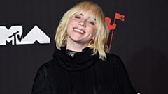 Eilish pictured at MTV Music Video Awards