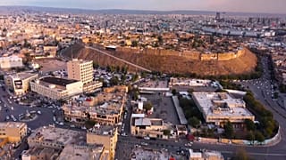 Erbil, capital de Kurdistán, en Irak es uno de los puntos de emigración a la UE