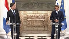 Hollanda Başbakanı Rutte ve Yunanistan Başbakanı Miçotakis