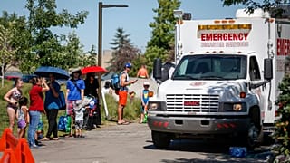 The patient was diagnosed soon after the Canadian heatwave. 
