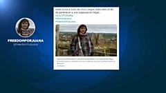 La cooperante española Juana Ruiz lleva siete meses encarcelada en Israel.