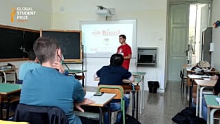 Mirko Cazzato, il finalista europeo allo Students' Prize