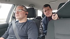 Marijus Gailius a skóciai út egy részét telekocsizással tette meg