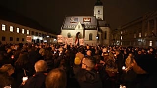 Croatia covid protest