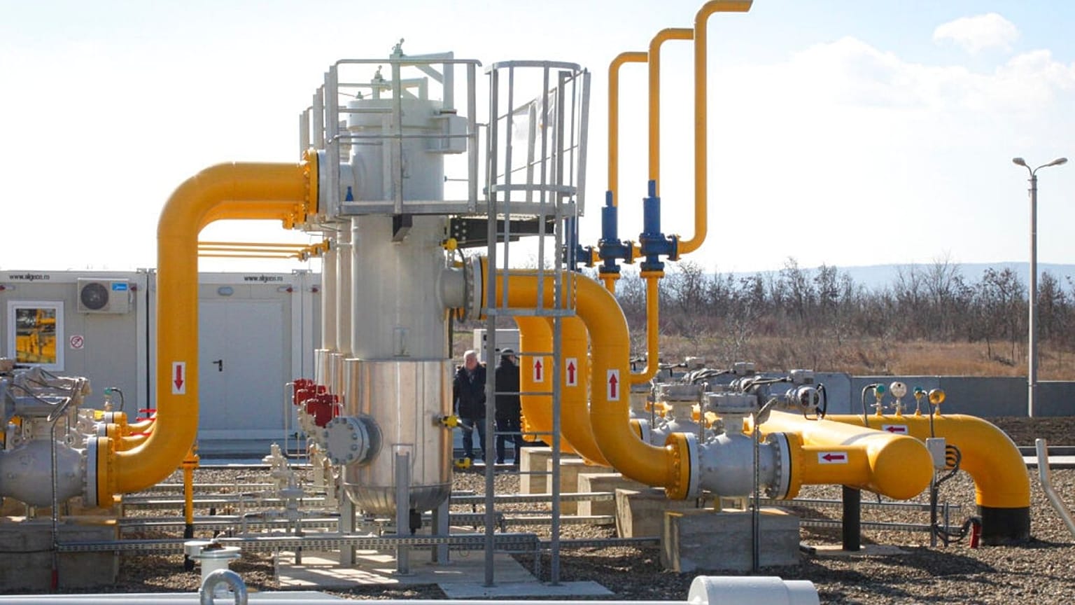 Pipelines of natural gas distribution network