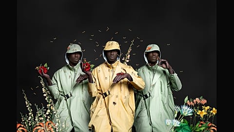 Omar Victor Diop, Allegoria 3, 2021, Pigment Inkjet on paper, 80 x 121 cm