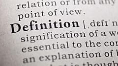 You won't find these words in your English dictionary