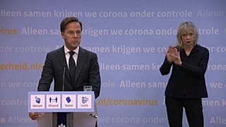Mark Rutte kündigt Teil-Lockdown an
