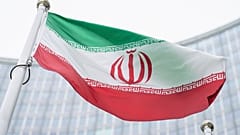 پرچم ایران در مقر آژانس بین‌المللی انرژی اتمی