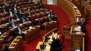 Ολομέλεια της Βουλής, στη συζήτηση επί πρότασης ΣΥΡΙΖΑ για σύσταση εξεταστικής επιτροπής σχετικά με την επιχείρηση χειραγώγησης της κοινής γνώμης