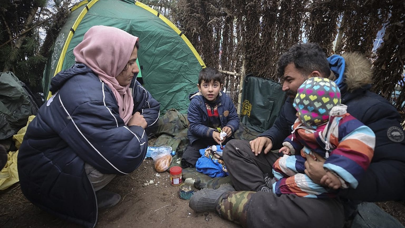 Migranti nella regione di Grodno