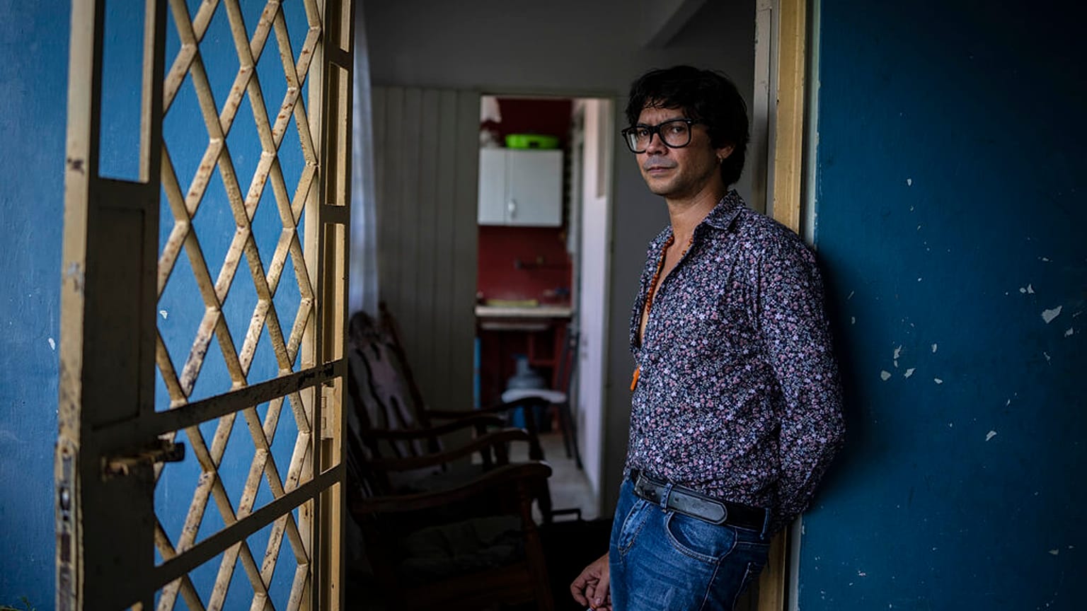 Yunior García, activista de la plataforma Archipiélago