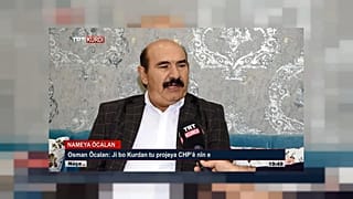 TRT Kürdi'ye çıkan Osman Öcalan   -   ©  TRT Kürdi