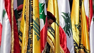 پرچم حزب الله لبنان/ عکس آرشیوی است