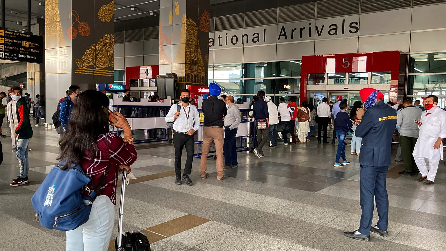 Virus Outbreak India Tourists
