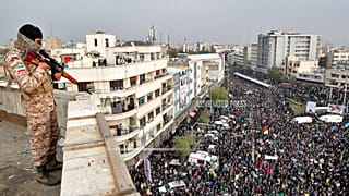 عکسی از تهران در آبان سال ۱۳۹۸